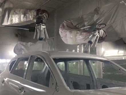 汽車整車噴涂柔性機(jī)械臂